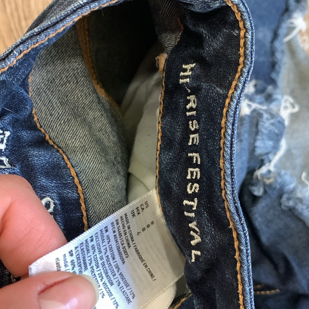AEO High Rise Shorts - Picture 4 of 4